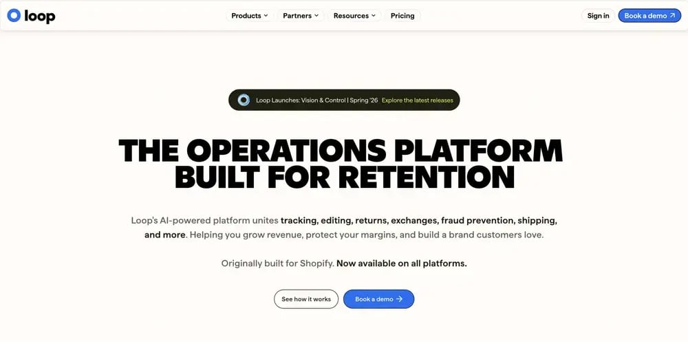 Loop returns SS